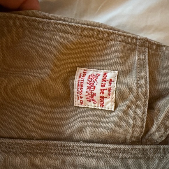 Levi's Brown Work Pants - Picture 2 of 3